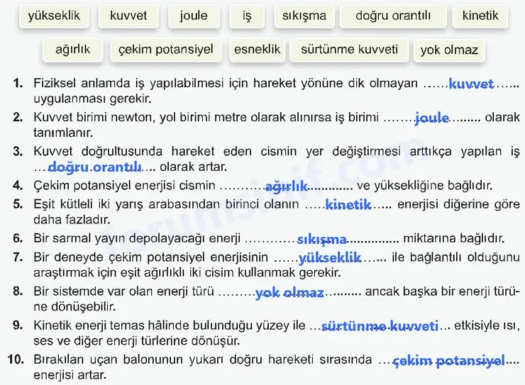 7. Sınıf Fen Bilimleri Ders Kitabı Sayfa 81 Cevapları - 2 7. Sınıf Fen Bilimleri Ders Kitabı Sayfa 81 Cevapları - 2