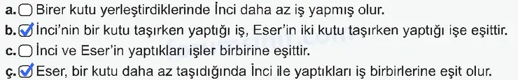 7. Sınıf Fen Bilimleri Ders Kitabı Sayfa 82 Cevapları 7. Sınıf Fen Bilimleri Ders Kitabı Sayfa 82 Cevapları
