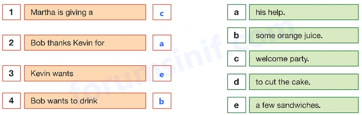 7. Sınıf İngilizce Ders Kitabı Sayfa 104 Cevapları Bilim ve Kültür Yayınları - 1