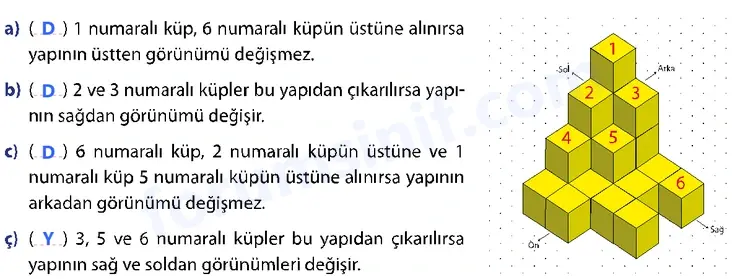 7. Sınıf Matematik Ders Kitabı Sayfa 124 Cevapları 1. Kitap 7. Sınıf Matematik Ders Kitabı Sayfa 124 Cevapları 1. Kitap