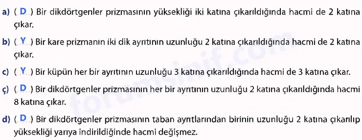 7. Sınıf Matematik Ders Kitabı Sayfa 143 Cevapları 1. Kitap - 2 7. Sınıf Matematik Ders Kitabı Sayfa 143 Cevapları 1. Kitap - 2