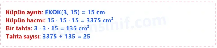7. Sınıf Matematik Ders Kitabı Sayfa 158 Cevapları 1. Kitap - 2
