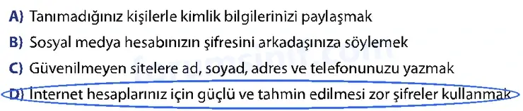 7. Sınıf Matematik Ders Kitabı Sayfa 196 Cevapları 1. Kitap 7. Sınıf Matematik Ders Kitabı Sayfa 196 Cevapları 1. Kitap