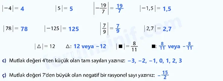 7. Sınıf Matematik Ders Kitabı Sayfa 38 Cevapları 1. Kitap - 2 7. Sınıf Matematik Ders Kitabı Sayfa 38 Cevapları 1. Kitap - 2