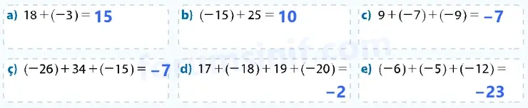 7. Sınıf Matematik Ders Kitabı Sayfa 65 Cevapları 1. Kitap - 2