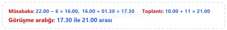 7. Sınıf Matematik Ders Kitabı Sayfa 72 Cevapları 1. Kitap