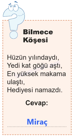 7. Sınıf Peygamberimizin Hayatı Sayfa 28 Cevapları MEB Yayınları