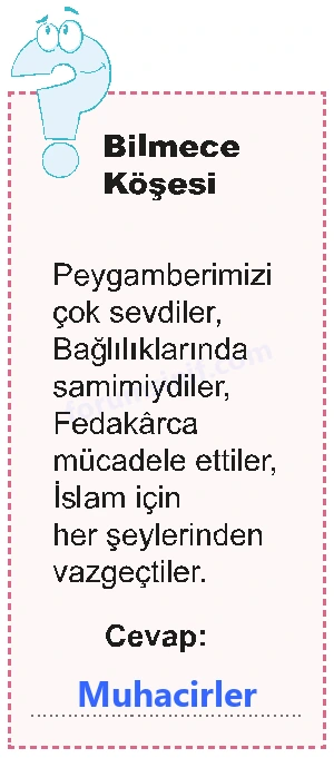 7. Sınıf Peygamberimizin Hayatı Sayfa 60 Cevapları MEB Yayınları 7. Sınıf Peygamberimizin Hayatı Sayfa 60 Cevapları MEB Yayınları