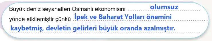 7. Sınıf Sosyal Bilgiler Ders Kitabı Sayfa 116 Cevapları 1. Kitap