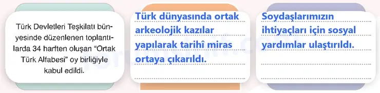 7. Sınıf Sosyal Bilgiler Ders Kitabı Sayfa 68 Cevapları 1. Kitap - 2