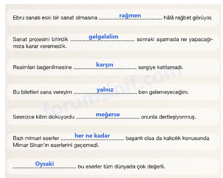 7. Sınıf Türkçe Ders Kitabı Sayfa 45 Cevapları 2. KİTAP 7. Sınıf Türkçe Ders Kitabı Sayfa 45 Cevapları 2. KİTAP