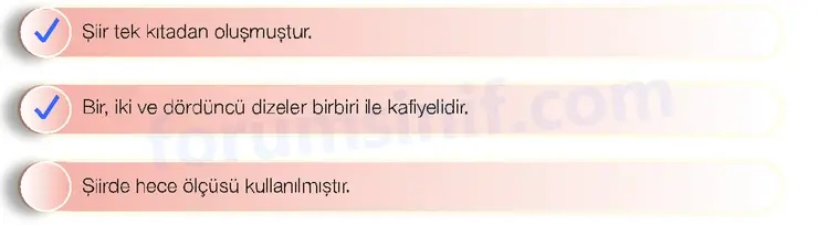 7. Sınıf Türkçe Ders Kitabı Sayfa 107 Cevapları 1. Kitap