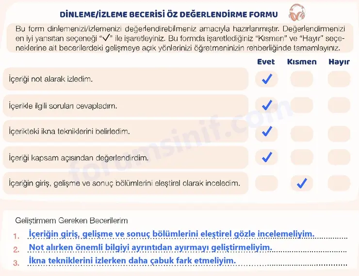 7. Sınıf Türkçe Ders Kitabı Sayfa 172 Cevapları 1. Kitap 7. Sınıf Türkçe Ders Kitabı Sayfa 172 Cevapları 1. Kitap