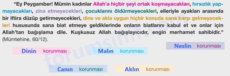 8. Sınıf Din Kültürü Sayfa 78 Cevapları Bilim ve Kültür Yayınları