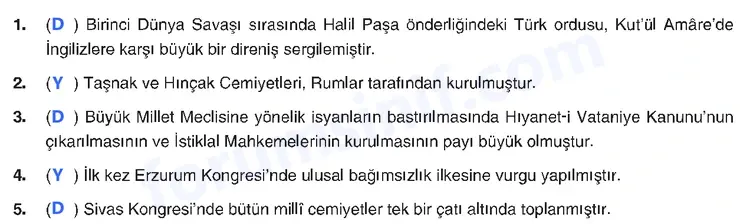 8. Sınıf İnkılap Tarihi Sayfa 79 Cevapları Dersdestek Yayıncılık - 2 8. Sınıf İnkılap Tarihi Sayfa 79 Cevapları Dersdestek Yayıncılık - 2