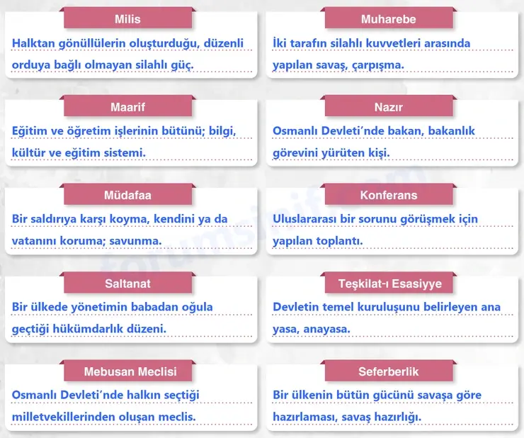 8. Sınıf İnkılap Tarihi Sayfa 89 Cevapları Dersdestek Yayıncılık 8. Sınıf İnkılap Tarihi Sayfa 89 Cevapları Dersdestek Yayıncılık