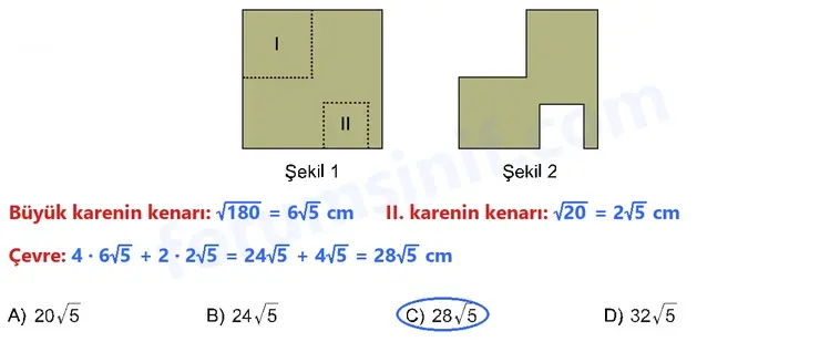 8. Sınıf Matematik Ders Kitabı Sayfa 107 Cevapları MEB Yayınları 8. Sınıf Matematik Ders Kitabı Sayfa 107 Cevapları MEB Yayınları