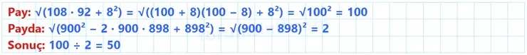 8. Sınıf Matematik Ders Kitabı Sayfa 150 Cevapları MEB Yayınları 8. Sınıf Matematik Ders Kitabı Sayfa 150 Cevapları MEB Yayınları