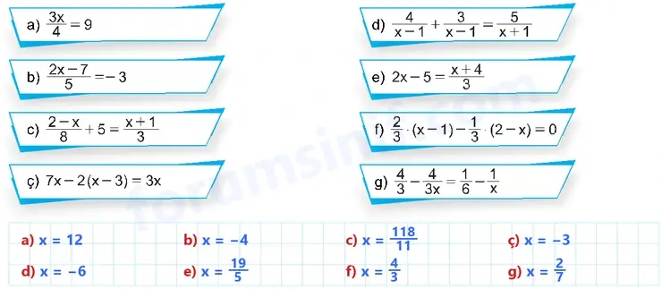 8. Sınıf Matematik Ders Kitabı Sayfa 174 Cevapları MEB Yayınları 8. Sınıf Matematik Ders Kitabı Sayfa 174 Cevapları MEB Yayınları