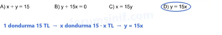 8. Sınıf Matematik Ders Kitabı Sayfa 230 Cevapları MEB Yayınları 8. Sınıf Matematik Ders Kitabı Sayfa 230 Cevapları MEB Yayınları