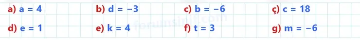 8. Sınıf Matematik Ders Kitabı Sayfa 41 Cevapları MEB Yayınları 8. Sınıf Matematik Ders Kitabı Sayfa 41 Cevapları MEB Yayınları