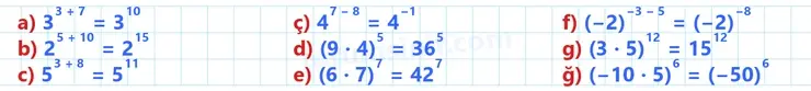 8. Sınıf Matematik Ders Kitabı Sayfa 42 Cevapları MEB Yayınları 8. Sınıf Matematik Ders Kitabı Sayfa 42 Cevapları MEB Yayınları