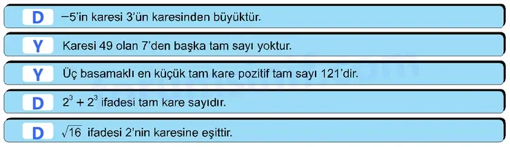 8. Sınıf Matematik Ders Kitabı Sayfa 61 Cevapları MEB Yayınları - 4 8. Sınıf Matematik Ders Kitabı Sayfa 61 Cevapları MEB Yayınları - 4