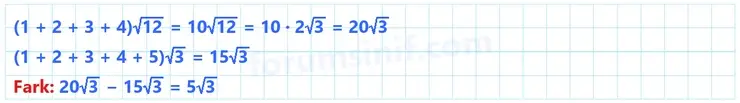8. Sınıf Matematik Ders Kitabı Sayfa 86 Cevapları MEB Yayınları - 4 8. Sınıf Matematik Ders Kitabı Sayfa 86 Cevapları MEB Yayınları - 4