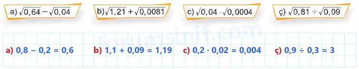 8. Sınıf Matematik Ders Kitabı Sayfa 88 Cevapları MEB Yayınları - 2 8. Sınıf Matematik Ders Kitabı Sayfa 88 Cevapları MEB Yayınları - 2