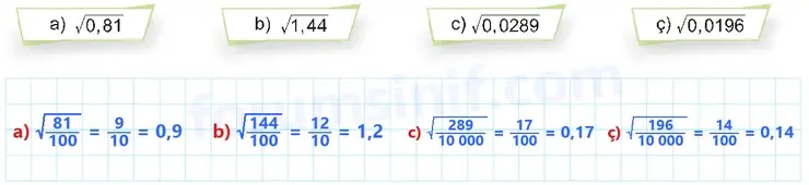8. Sınıf Matematik Ders Kitabı Sayfa 93 Cevapları MEB Yayınları 8. Sınıf Matematik Ders Kitabı Sayfa 93 Cevapları MEB Yayınları
