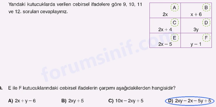 8. Sınıf Matematik Ders Kitabı Sayfa 156 Cevapları Sonuç Yayınları 8. Sınıf Matematik Ders Kitabı Sayfa 156 Cevapları Sonuç Yayınları