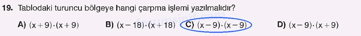 8. Sınıf Matematik Ders Kitabı Sayfa 158 Cevapları Sonuç Yayınları - 3 8. Sınıf Matematik Ders Kitabı Sayfa 158 Cevapları Sonuç Yayınları - 3