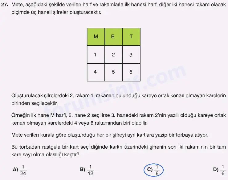 8. Sınıf Matematik Ders Kitabı Sayfa 162 Cevapları Sonuç Yayınları 8. Sınıf Matematik Ders Kitabı Sayfa 162 Cevapları Sonuç Yayınları