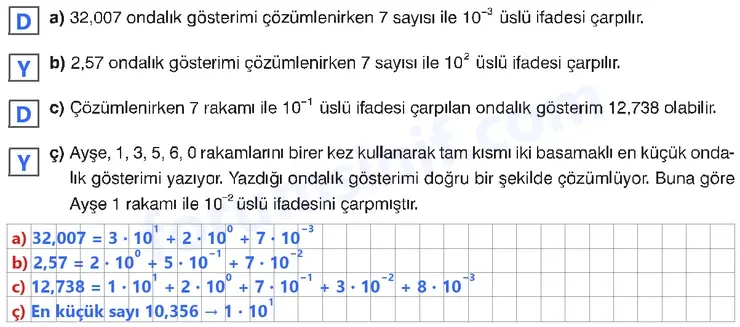 8. Sınıf Matematik Ders Kitabı Sayfa 46 Cevapları Sonuç Yayınları - 2 8. Sınıf Matematik Ders Kitabı Sayfa 46 Cevapları Sonuç Yayınları - 2