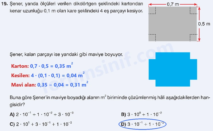 8. Sınıf Matematik Ders Kitabı Sayfa 56 Cevapları Sonuç Yayınları 8. Sınıf Matematik Ders Kitabı Sayfa 56 Cevapları Sonuç Yayınları