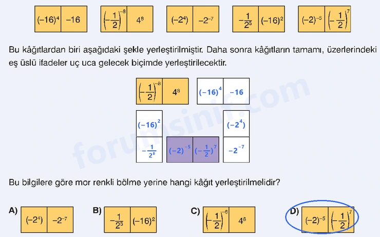 8. Sınıf Matematik Ders Kitabı Sayfa 57 Cevapları Sonuç Yayınları - 2 8. Sınıf Matematik Ders Kitabı Sayfa 57 Cevapları Sonuç Yayınları - 2