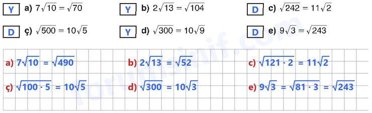 8. Sınıf Matematik Ders Kitabı Sayfa 72 Cevapları Sonuç Yayınları - 4