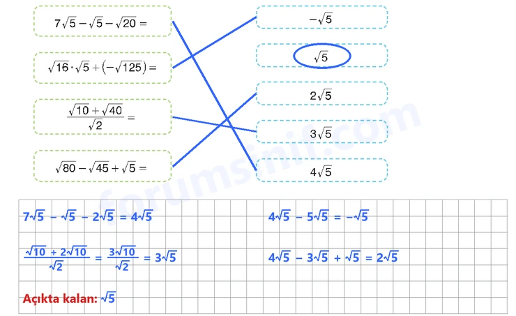 8. Sınıf Matematik Ders Kitabı Sayfa 84 Cevapları Sonuç Yayınları - 2