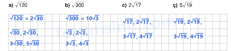 8. Sınıf Matematik Ders Kitabı Sayfa 88 Cevapları Sonuç Yayınları 8. Sınıf Matematik Ders Kitabı Sayfa 88 Cevapları Sonuç Yayınları