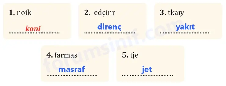 8. Sınıf Türkçe Ders Kitabı Sayfa 111 Cevapları MEB Yayınları 8. Sınıf Türkçe Ders Kitabı Sayfa 111 Cevapları MEB Yayınları