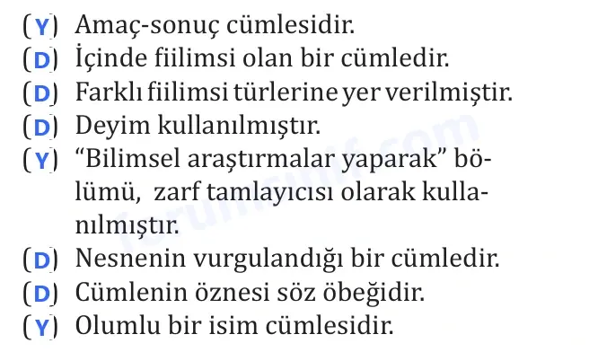 8. Sınıf Türkçe Ders Kitabı Sayfa 137 Cevapları MEB Yayınları 8. Sınıf Türkçe Ders Kitabı Sayfa 137 Cevapları MEB Yayınları