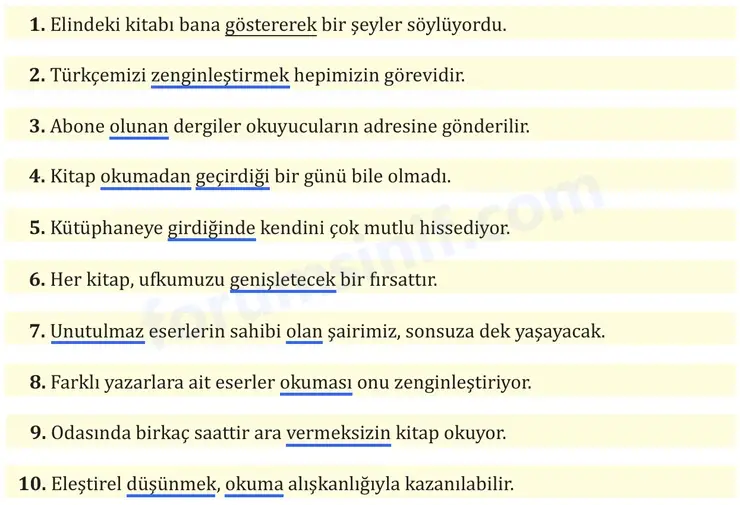 8. Sınıf Türkçe Ders Kitabı Sayfa 21 Cevapları MEB Yayınları 8. Sınıf Türkçe Ders Kitabı Sayfa 21 Cevapları MEB Yayınları
