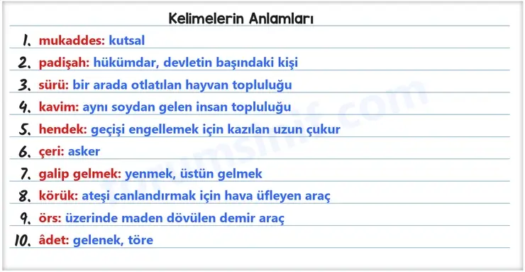 8. Sınıf Türkçe Ders Kitabı Sayfa 85 Cevapları MEB Yayınları 8. Sınıf Türkçe Ders Kitabı Sayfa 85 Cevapları MEB Yayınları