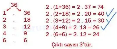 8. Sınıf Matematik Ders Kitabı Sayfa 119 Cevapları MEB Yayınları 8. Sınıf Matematik Ders Kitabı Sayfa 119 Cevapları MEB Yayınları