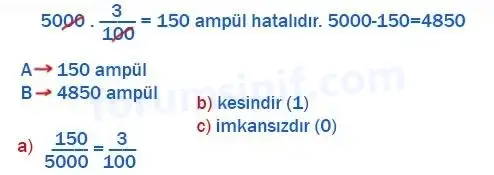 8. Sınıf Matematik Ders Kitabı Sayfa 122 Cevapları MEB Yayınları 8. Sınıf Matematik Ders Kitabı Sayfa 122 Cevapları MEB Yayınları