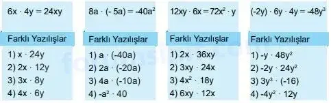 8. Sınıf Matematik Ders Kitabı Sayfa 132 Cevapları MEB Yayınları